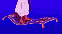 aladdin kiss jasmine magic carpet love