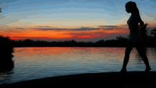 Sunset закат GIF - Sunset закат Walking GIFs