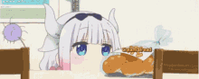 Kanna Bread GIF - Kanna Bread Anime Food GIFs