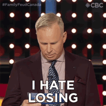 I Hate Losing Gerry Dee GIF - I Hate Losing Gerry Dee Family Feud Canada GIFs