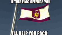 flag if this flag offends you ill help you pack shadoveil foxclaw