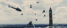 Heli Crash GIF - Pixels Pacman GIFs