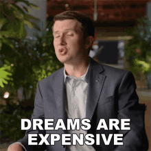 Dreams Are Expensive Joshua Leesman GIF - Dreams Are Expensive Joshua Leesman Players GIFs