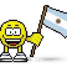vamos argentina white flag emoji