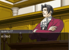 Ace Attorney Ace Attorney Court Bot GIF - Ace Attorney Ace Attorney Court Bot Bot GIFs