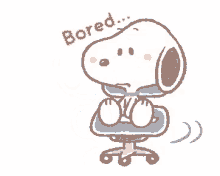 Snoopy Bored GIF - Snoopy Bored GIFs