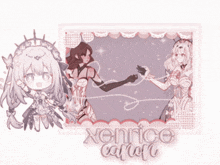 a picture of a girl with the name xenrice carson on it