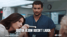 Doctor Bloom Doesnt Laugh Dr Lauren Bloom GIF - Doctor Bloom Doesnt Laugh Dr Lauren Bloom Janet Montgomery GIFs