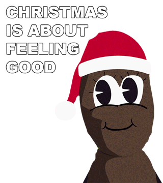 Christmas Is About Feeling Good South Park Sticker - Christmas Is About Feeling Good South Park S4ep17 Stickers