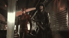 The Flash Arrow GIF - The Flash Arrow Heroes GIFs