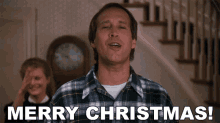 Merry Christmas Clark Griswold GIF - Merry Christmas Clark Griswold Christmas Vacation GIFs