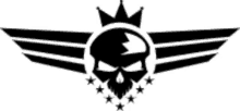 dea icon skull emblem logo