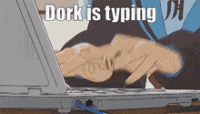 Dork Typing GIF - Dork Typing Nagato GIFs