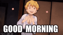 Zenitsu Good Morning GIF - Zenitsu Good Morning GIFs