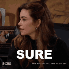 Sure Chelsea Boudreau GIF - Sure Chelsea Boudreau The Young And The Restless GIFs