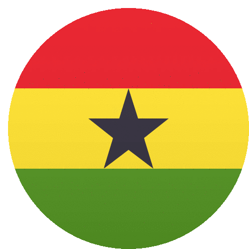 Ghana Flags Sticker - Ghana Flags Joypixels Stickers