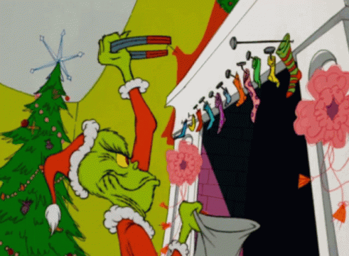 Grinch Stealing Christmas GIFs | Tenor