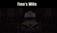 a cartoon of finn 's wife with green hair