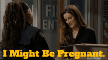 Station19 Carina Deluca GIF - Station19 Carina Deluca I Might Be Pregnant GIFs