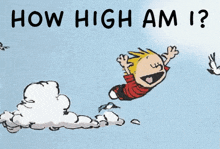 How High Am I Calvin GIF - How High Am I Calvin Flying High GIFs
