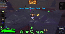 a screenshot of a video game with the words " now watching brik ink "