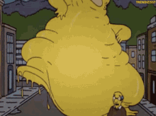 Fat Food Coma GIF - Fat Food Coma Simpsons GIFs