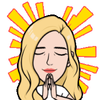 Amen Pray Sticker - Amen Pray Praying Stickers