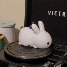 Record Player Spinning GIF - Record Player Spinning Spinning Rabbit GIFs