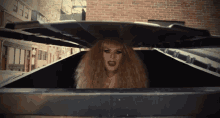 Peaking Out GIF - Dumpster Sad Cry GIFs