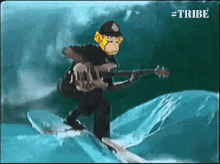 Tribe Guitar GIF - Tribe Guitar Surfing GIFs
