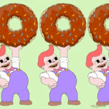 Donut Boy GIF
