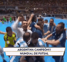 diego giustozzi argentina futsal campe%C3%B3n victory