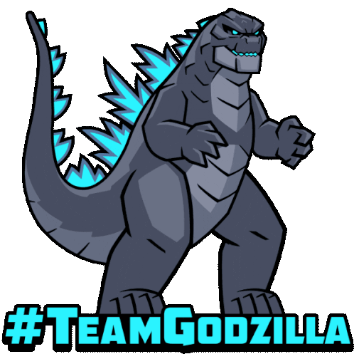 Team Godzilla Sticker - Team Godzilla Stickers