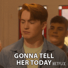 Gonna Tell Her Today Nick Nelson GIF - Gonna Tell Her Today Nick Nelson Kit Connor GIFs