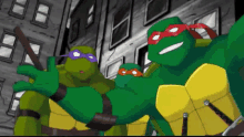turtle prime turtles forever michelangelo fight