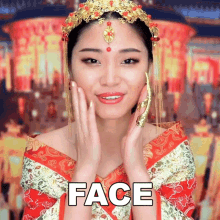 Face Tingting Asmr GIF - Face Tingting Asmr Tapping Face GIFs