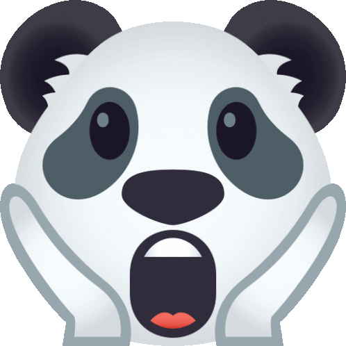 Omg Panda Sticker - Omg Panda Joypixels Stickers