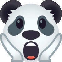 Omg Panda Sticker - Omg Panda Joypixels Stickers