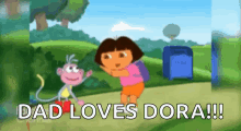 Dad Loves GIF - Dad Loves Dora GIFs