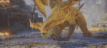 Ferelden Frostback Dragon GIF - Ferelden Frostback Dragon GIFs