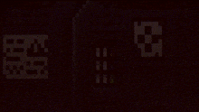 hatsune miku is standing next to a robot in a dark room in a video game
