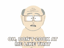 oh dont look at me like that mr garrison south park season2ep14 s2e14