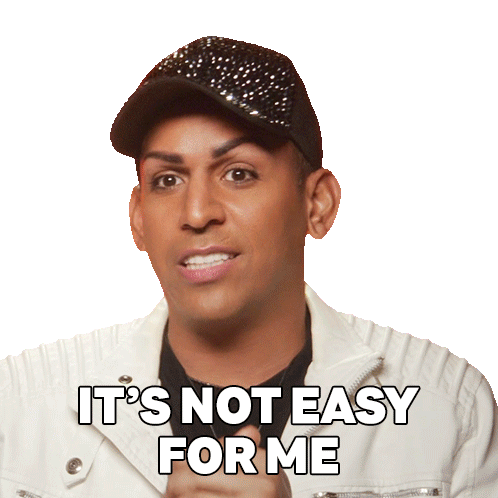 It'S Not Easy For Me Jessica Wild Sticker - It'S Not Easy For Me Jessica Wild Rupaul’s Drag Race All Stars Stickers