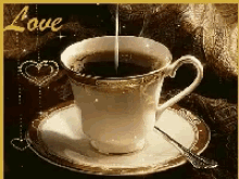 love hearts coffee