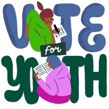 vote for youth go vote youth vote future voter young voter
