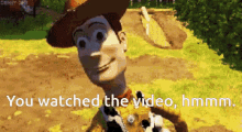 video watch woody woody toy story spinning head