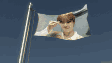 Seungyoun Woodz GIF - Seungyoun Woodz Flag GIFs