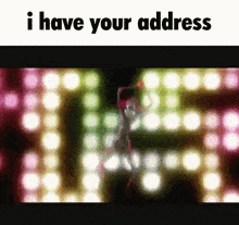 your address