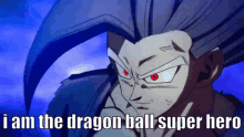 dragon ball super super hero i am the dragon ball super hero beast gohan smirk smirk anime