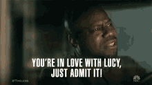 Youre In Love With Lucy Just Admit It Pissed Off GIF - Youre In Love With Lucy Just Admit It Admit It In Love GIFs